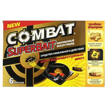 "Combat SuperBait" (6 дисков) от Henkel, Южная Корея