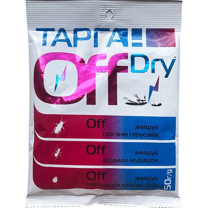 "Тарган OFF Dry" (50 г) от Агро Протекшн, Украина