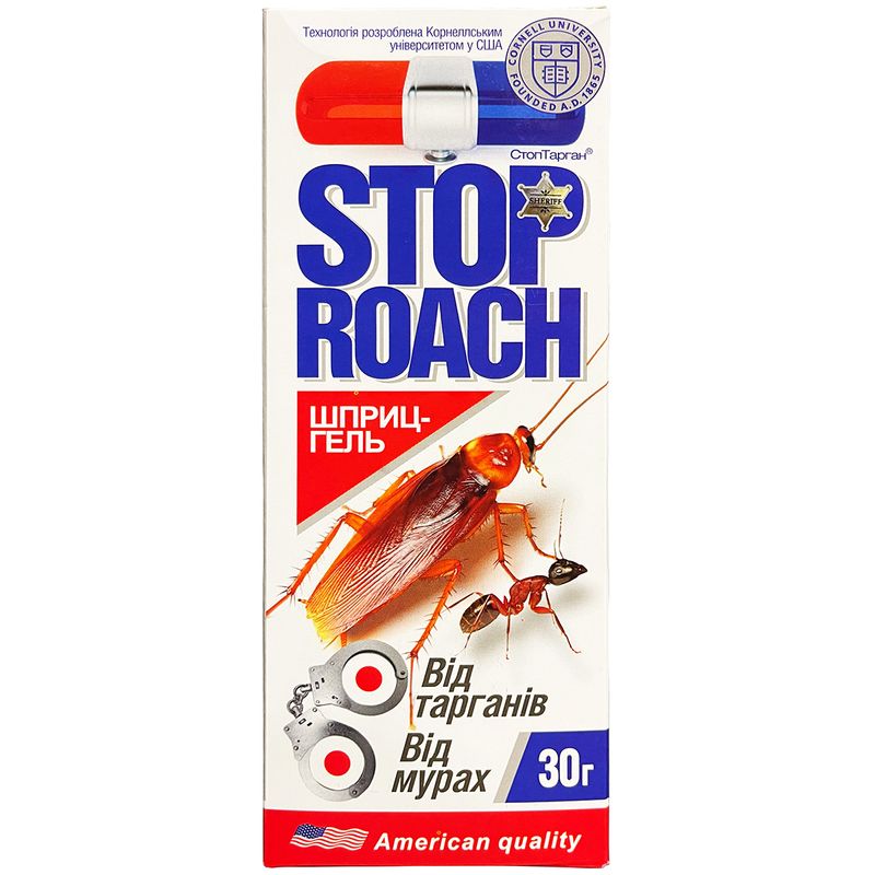 Stop Roach («Стоп Тарган»), шприц-гель, Україна