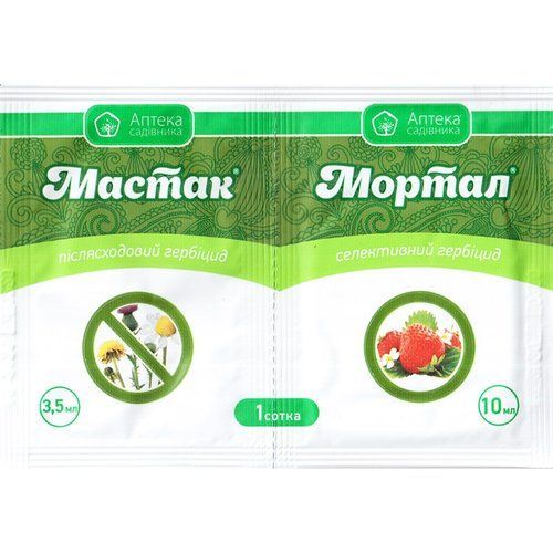 "Мастак" (3,5 мл) + "Мортал" (10 мл) від Ukravit. Україна