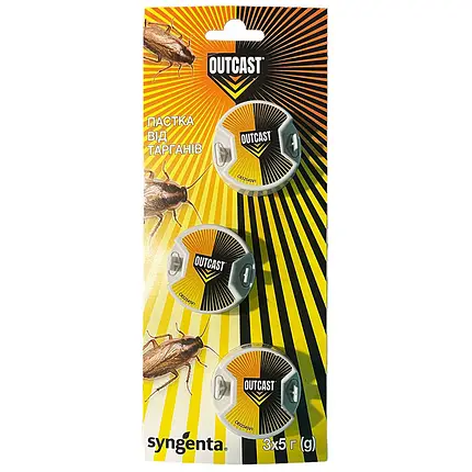 "Outcast ловушка" (3 шт., 15 г) от Syngenta, Швейцария
