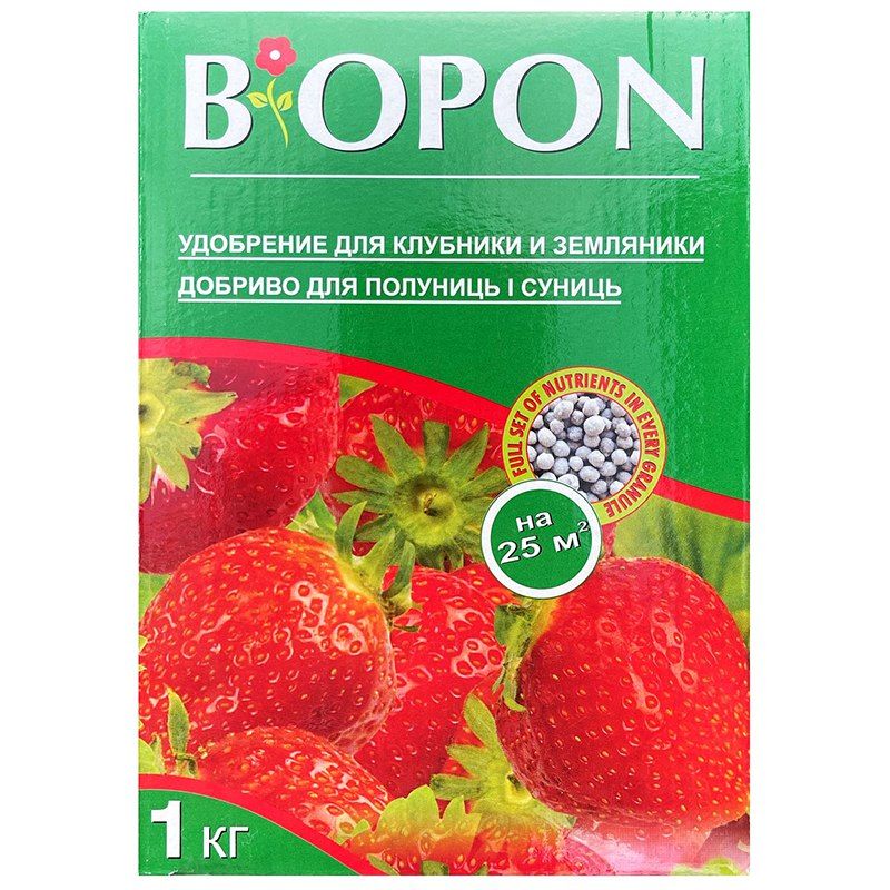 BIOPON ("Биопон") для клубники и земляники, 1 кг, от Bros, Польша