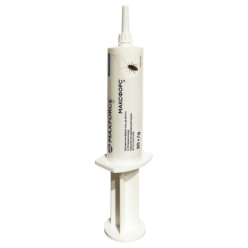 MAXFORCE ("Максфорс), гель от тараканов, 20 г, от Bayer, Германия